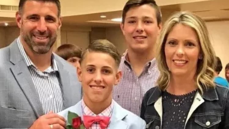 Mike Vrabel et Jen Vrabel