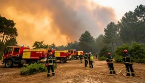 Incendies en Gironde : 500 Militaires Supplémentaires